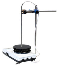 Load image into Gallery viewer, 350C 2000RPM 0.8-Gallon PID Magnetic Stirrer with 5.5&quot; Heated Plate
