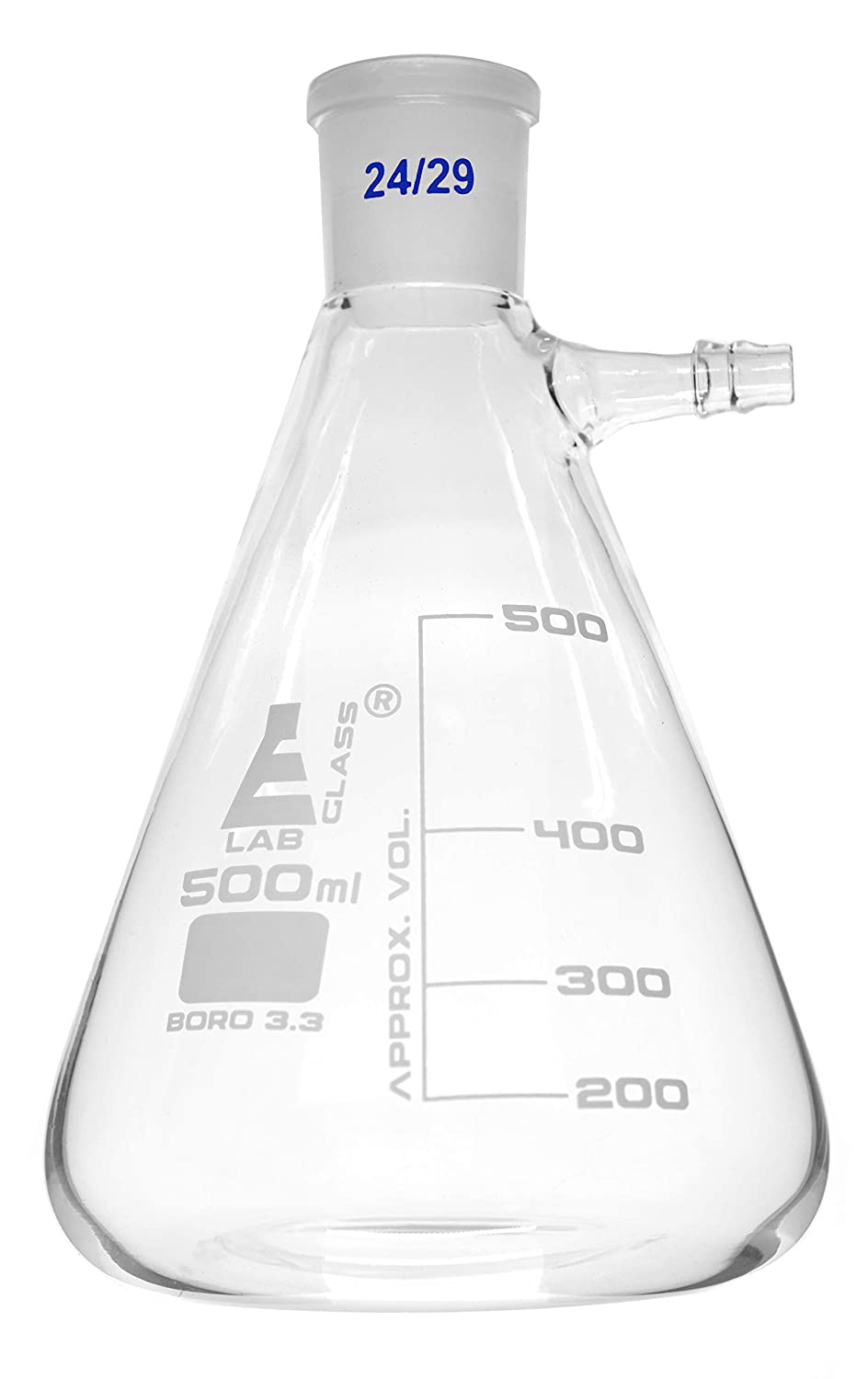 Lab Filter Flask Borosilicate Glass Vacuum Flask
