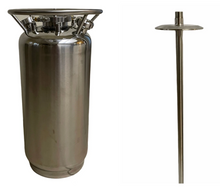 Load image into Gallery viewer, 50L 304 Stainless Steel Solvent Tank 50 Liter
