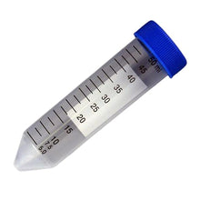 Load image into Gallery viewer, Centrifuge Tube with Attached Flat Top Screw Cap, Sterile, Printed Graduation
