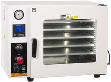 Load image into Gallery viewer, 250C UL Certified 1.9 CF Vacuum Oven 5 Sided Heat SST Tubing
