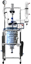 Load image into Gallery viewer, 10L Single or Dual Jacketed Glass Reactor Systems
